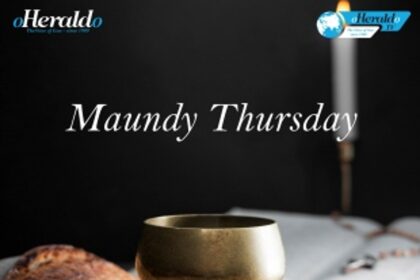 Maundy Thursday begins the Easter Tridum