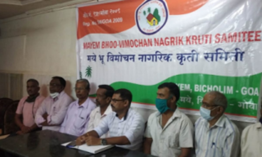 Mayem Samiti urges locals  to fight for their rights