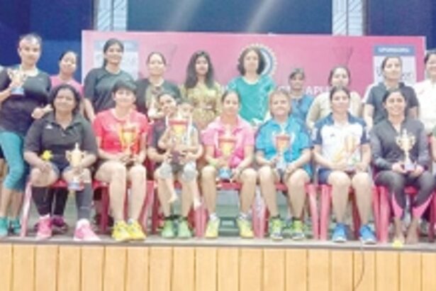 Mayushri, Vineeta emerge doubles champs