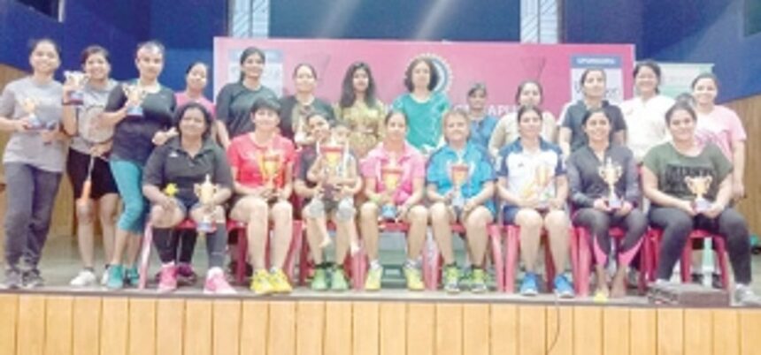 Mayushri, Vineeta emerge doubles champs