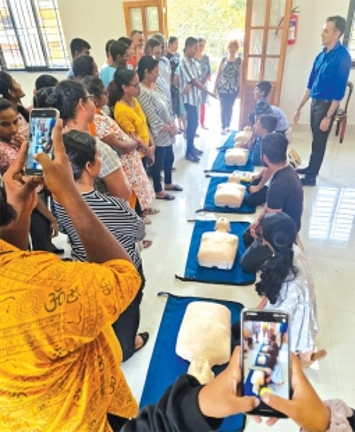 Medical emergency training   held at Cavelossim VP