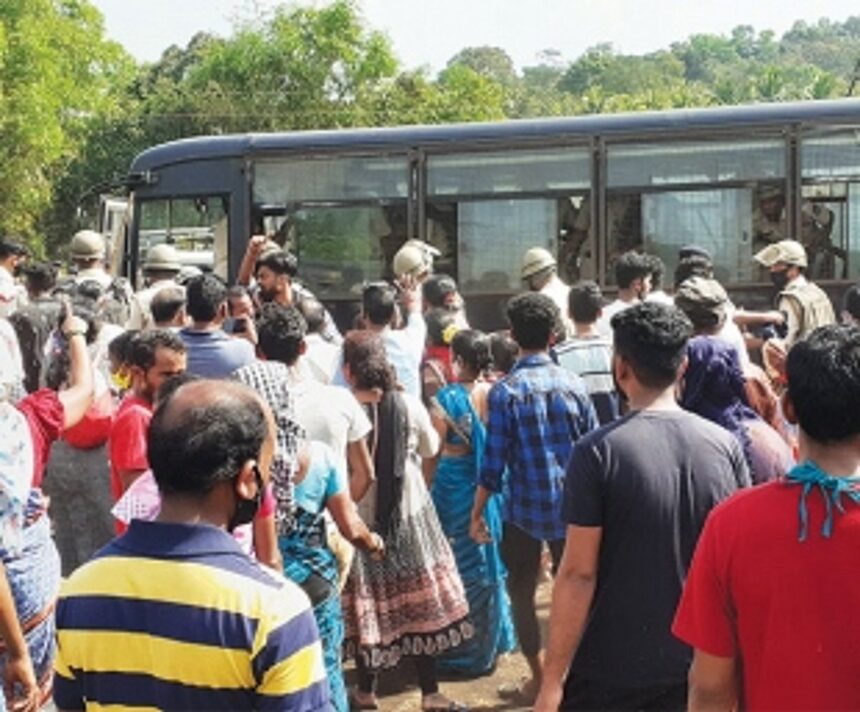 Melauli outrage: Oppn demands inquiry into police action against protestors 1 Melauli outrage: Oppn demands inquiry into police action against protestors