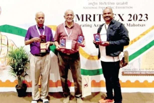 Members of Goa Philatelic and Numismatic Society wins big at Amritpex