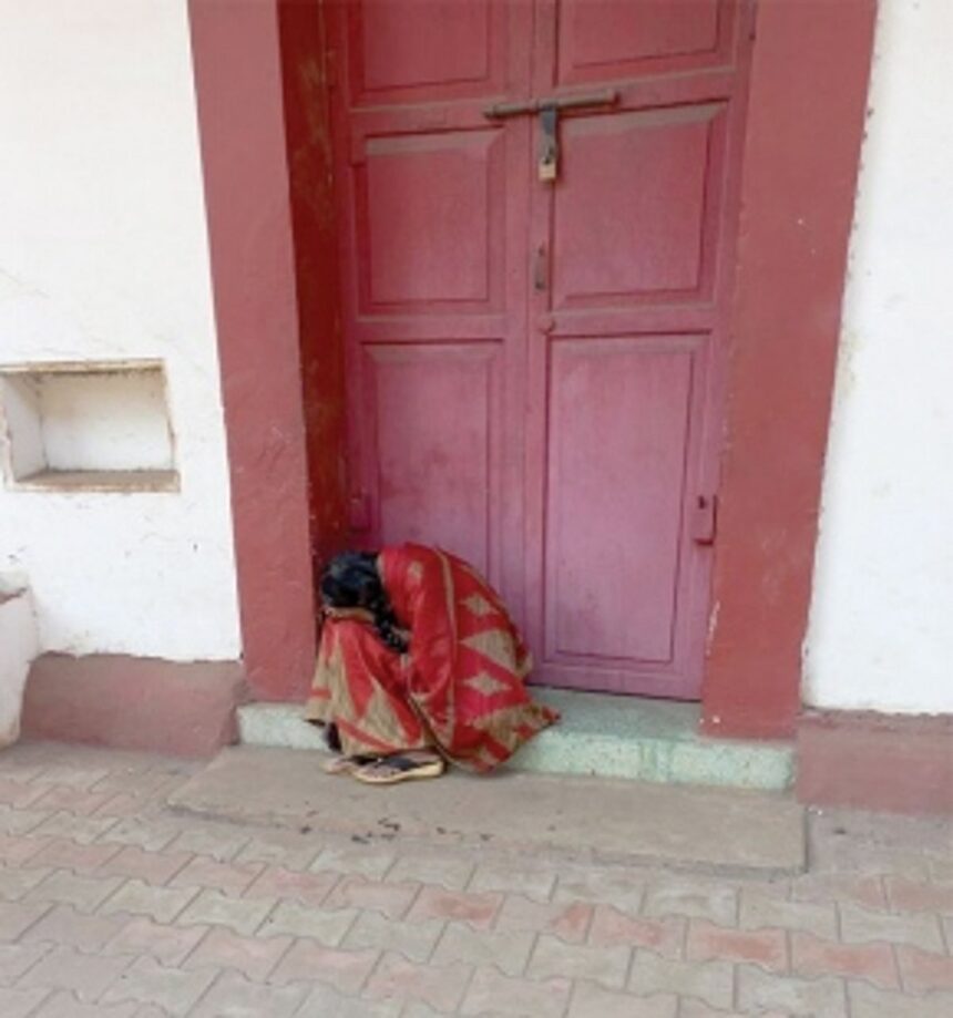 Mentally ill woman rescued a week ago is back on the streets of Panjim 1 Mentally ill woman rescued a week ago is back on the streets of Panjim