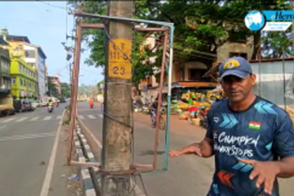 Metal-framed banners pose danger to motorists