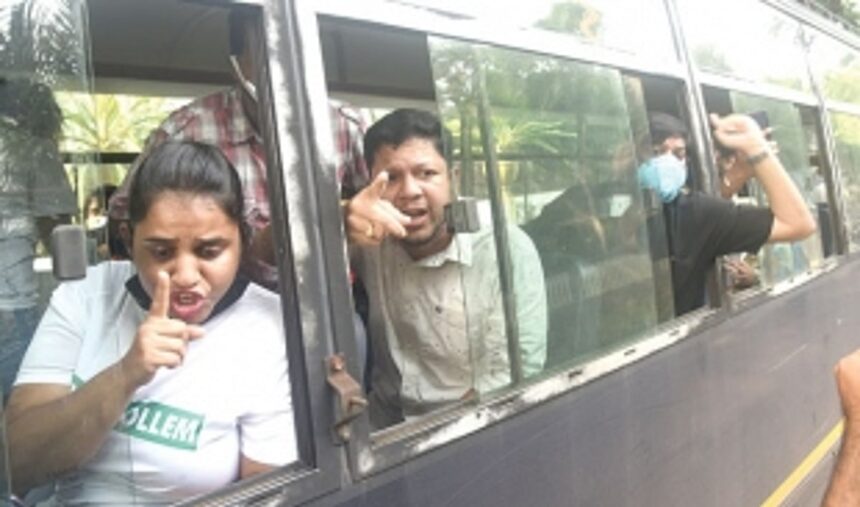 Mhadei, Mollem activists detained by police