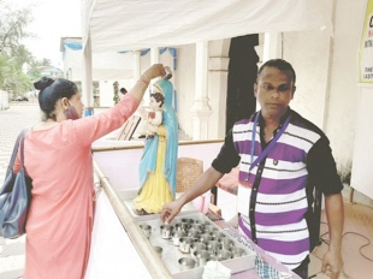 Milagres Saibinnichem fest at Mapusa today