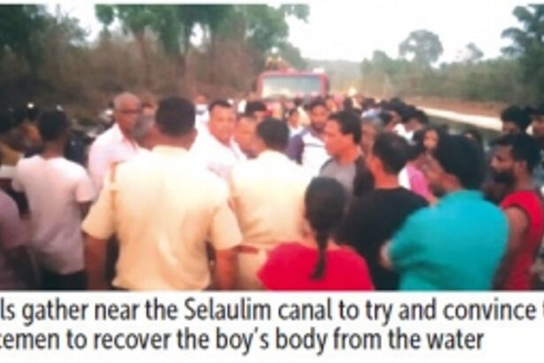 Minor boy drowns in Sanguem; cops bicker over ‘jurisdiction’ for three hours, instead of retrieving his body
