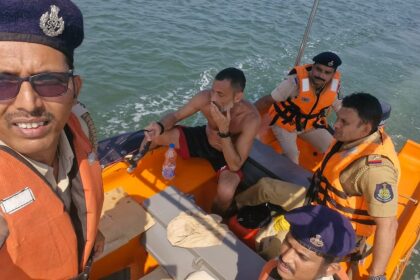 Miraculous Escape, Foreigner Saved From Drowning
