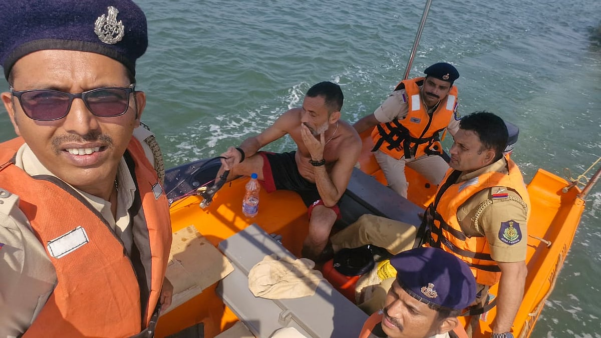 Miraculous Escape, Foreigner Saved From Drowning