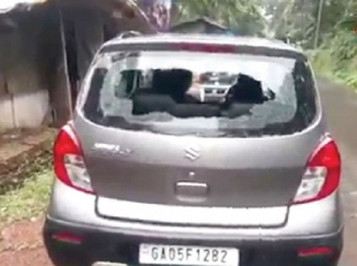 Miscreants damage dramatist Rajdeep’s car
