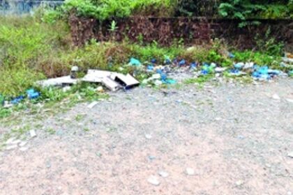 Miscreants turn playground into den of vice