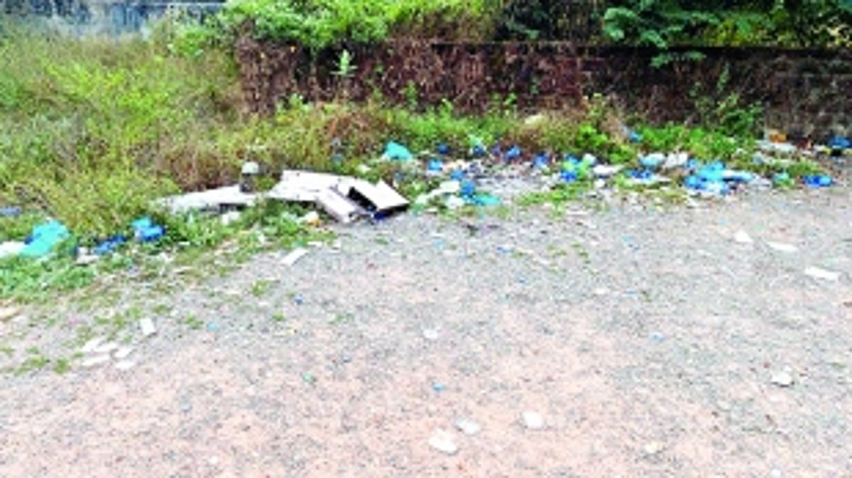 Miscreants turn playground into den of vice