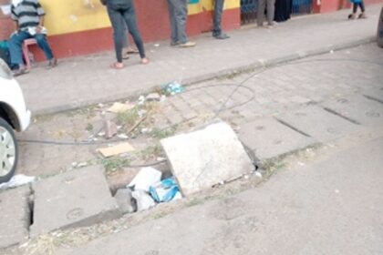 Missing, broken slabs pose  risk to pedestrians in Vasco