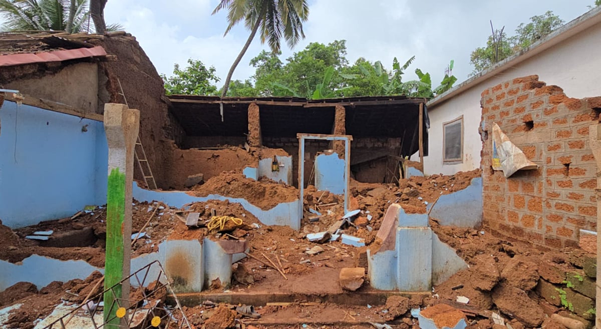 Mission for People, Locals Extend Help After House Collapse in Korgaon Due to Heavy Rains