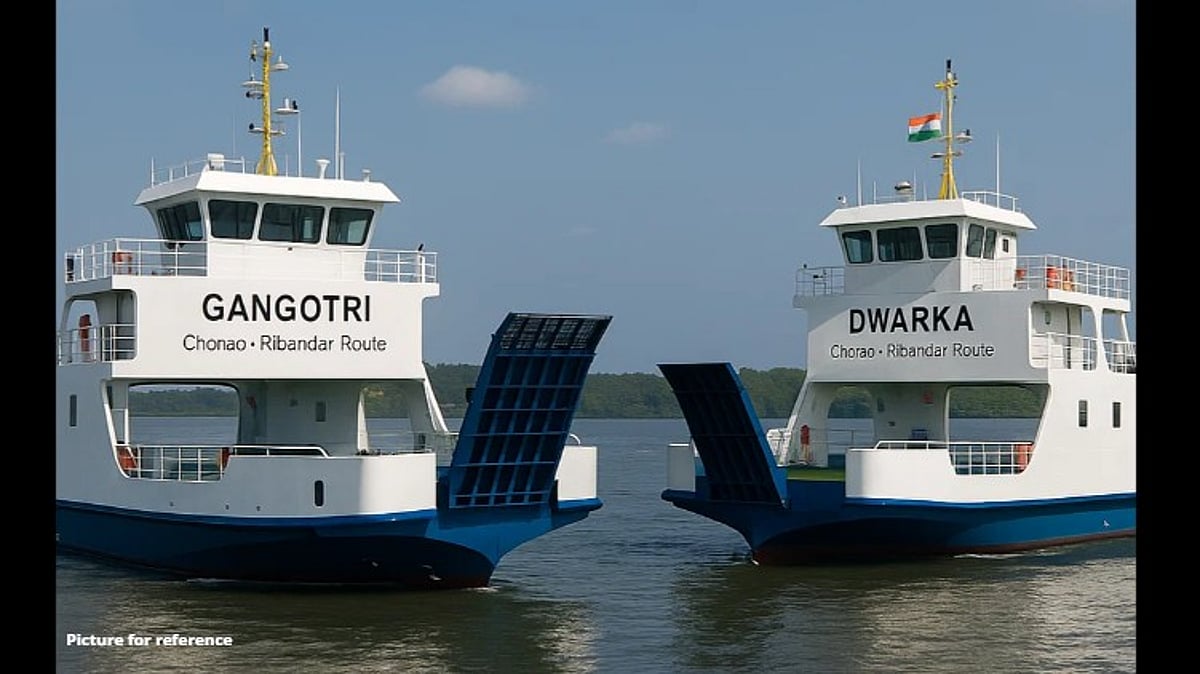 Modern RoRo Ferries 'Gangotri' and 'Dwarka' Launched on Chorao–Ribandar Route