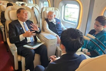 Modi in Japan: Bullet Train Journey with Japanese PM, Meets Indian Rail Trainees