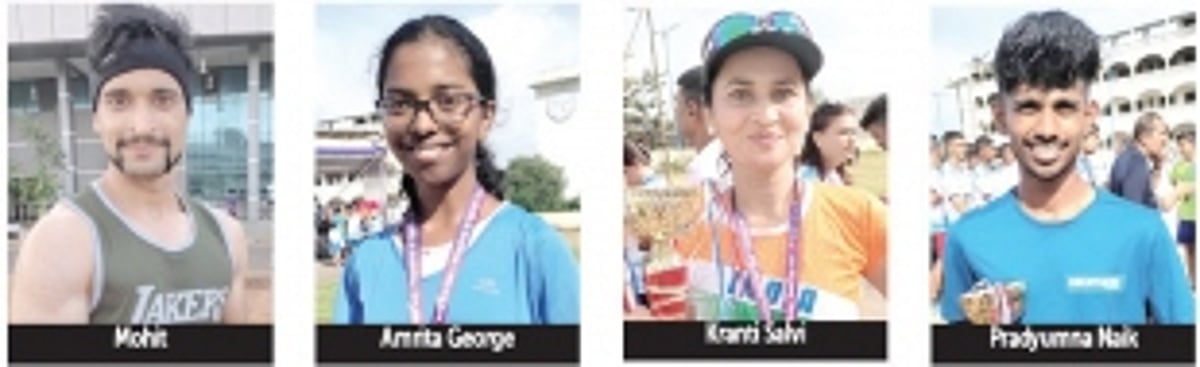 Mohith, Kranti fastest at Rotary  Run