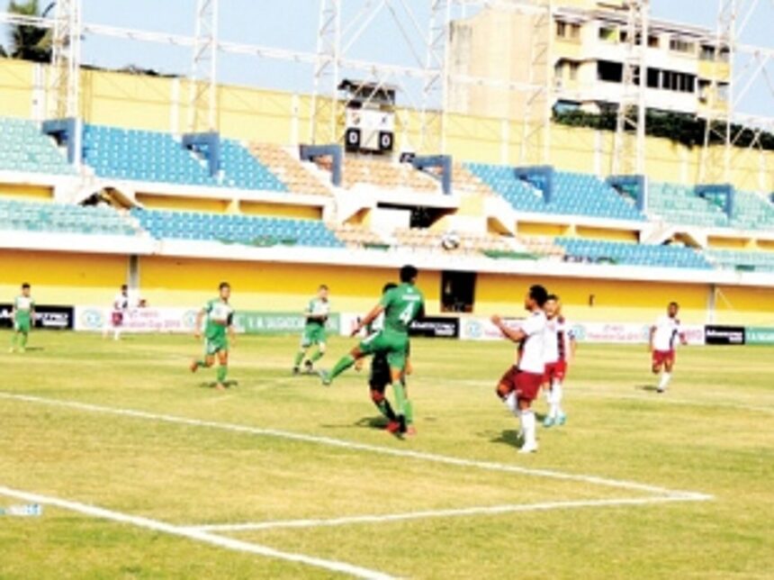 Mohun Bagan rally against Salgaocar FC 1 Mohun Bagan rally against Salgaocar FC