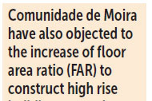 Moira Communidade against amendment to Goa Land Dev & Bldg Const Regulation