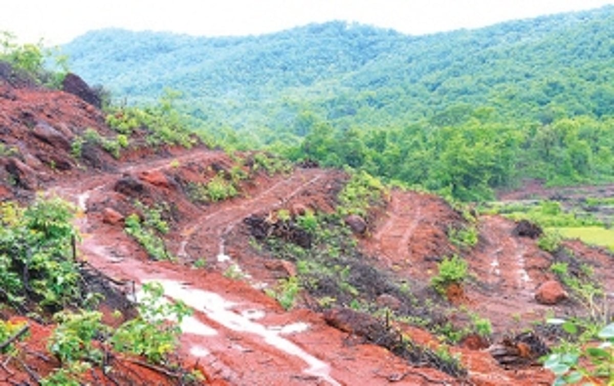 Mollem locals protest  tree felling for three Central govt projects