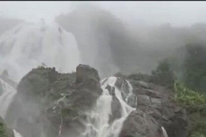 Monsoon breathes renewed  vigour into Dudhsagar Falls