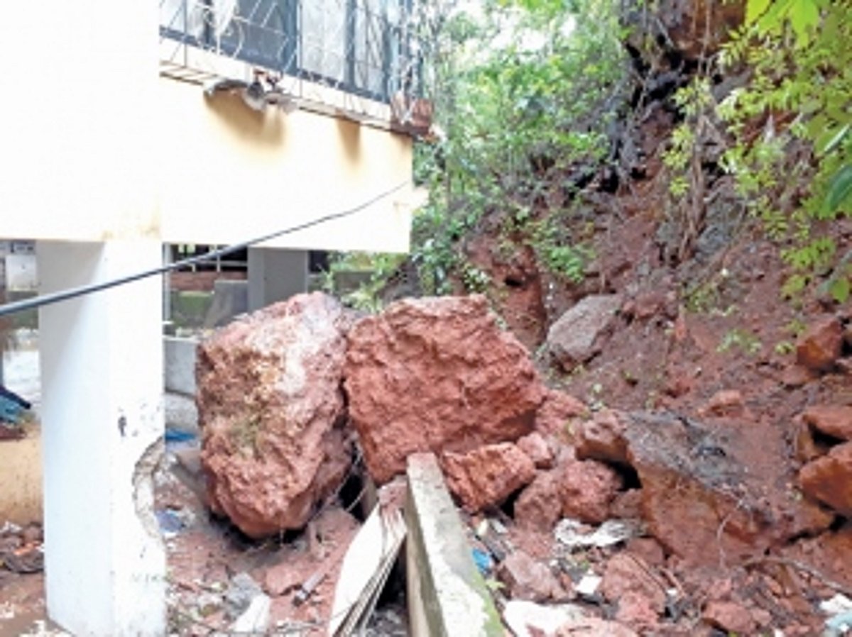 Monsoon time, havoc time in Vasco