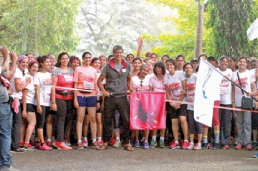 More than 1,200 women participate in first edition of Goa Going Pink 1 More than 1,200 women participate in first edition of Goa Going Pink