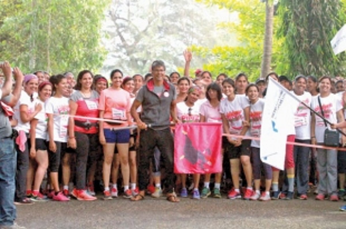 More than 1,200 women participate in first edition of Goa Going Pink
