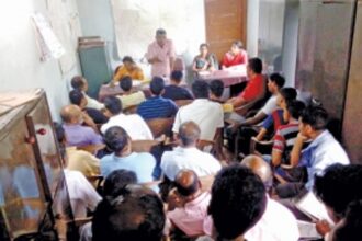 Morlem gram sabha discusses regularization of houses
