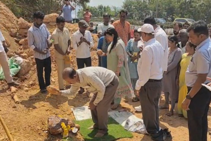 Mormugão MLA Sankalp Amonkar Launches Landslide Restoration Work on National Highway