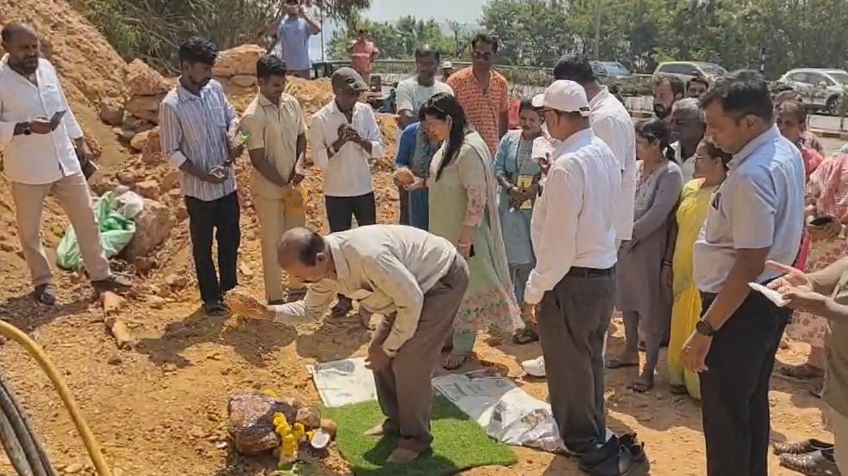 Mormugão MLA Sankalp Amonkar Launches Landslide Restoration Work on National Highway