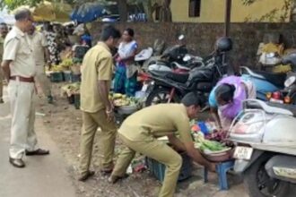 Mormugao Municipality Conducts Anti-Encroachment Drive at Vasco Market; Vendors Warned of Stringent Action