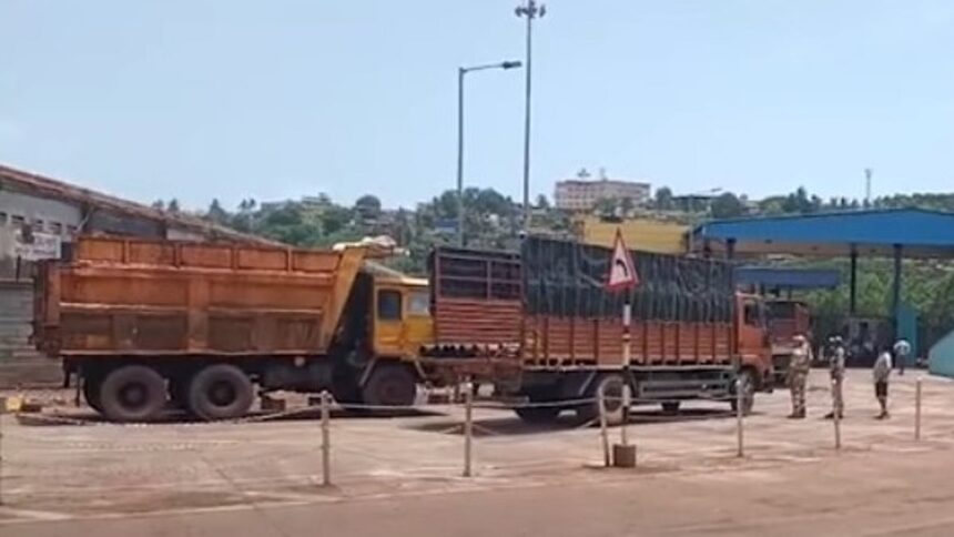 Mormugao Port Truckers Demand Scrap of Rs 300 Flyover Toll Amid Protests 1 Mormugao Port Truckers Demand Scrap of Rs 300 Flyover Toll Amid Protests