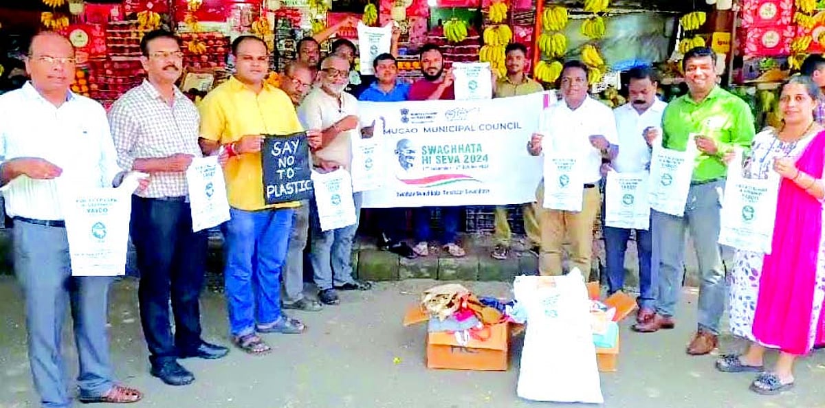 Mormugao municipality launches drive to combat plastic pollution