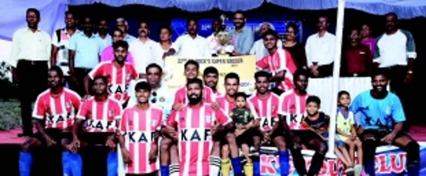 Moses guides Guirdolim Club to  clinch Sebastiao Memorial Trophy