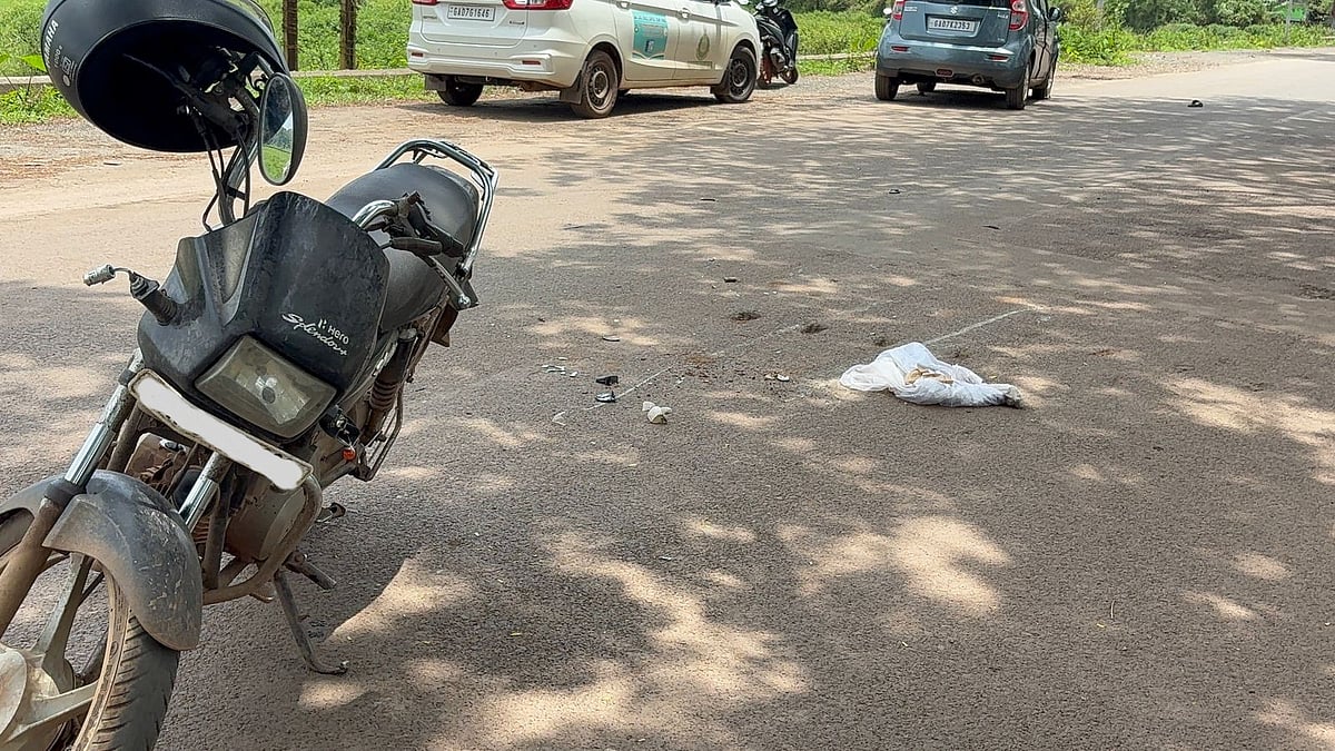 Motorcyclist Injured in Collision With Car at Cacora, Curchorem