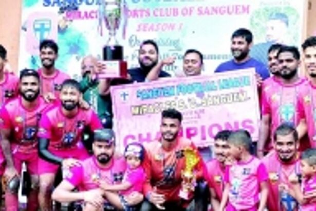 Mott FC clinch Sanguem Football League