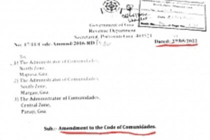 Move to usurp Comunidade land was taken before elections