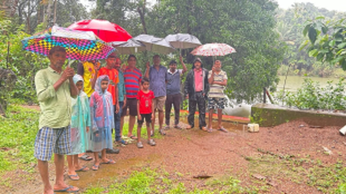 Mugoli and 4 other villages oppose Rs 280 cr bandhara at Mirabag