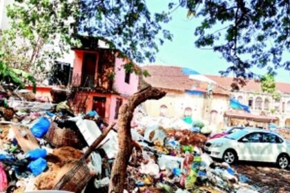 Multi-level parking project stuck in limbo, site turns garbage dump