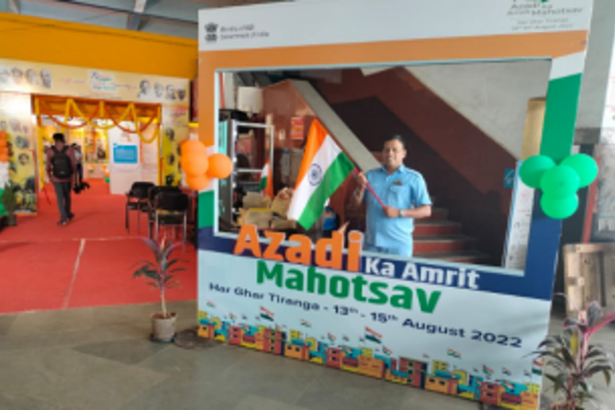 Multi-media expo on  ‘Azadi ka Amrit Mahotsav’ at Panjim Bus Terminus