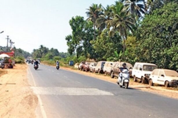 Mungul-Colva Beach Road neglected