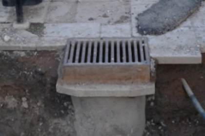 Murdi drain work yet  to see the light of day