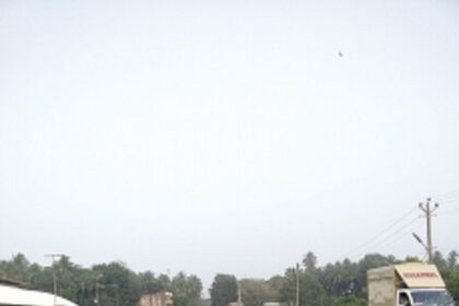 Murky atmosphere in Canacona, Ponda