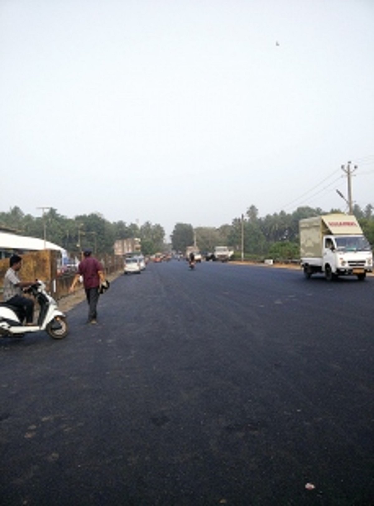 Murky atmosphere in Canacona, Ponda