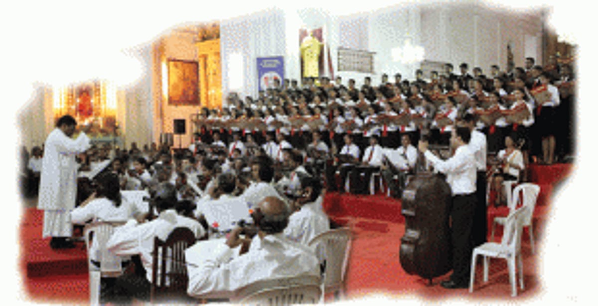 Music concert at Bom Jesus Basilica today
