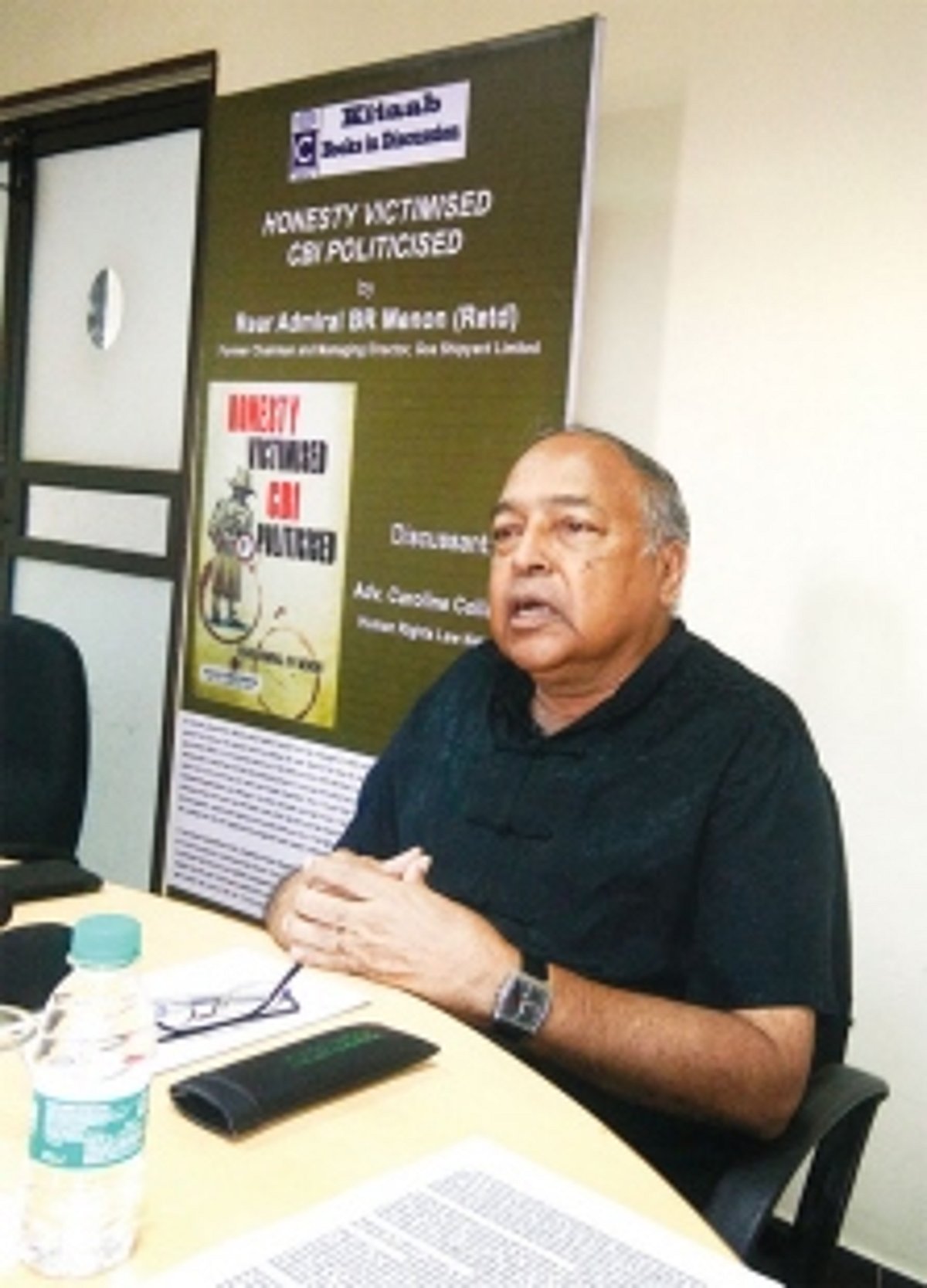 My only mistake was that I was trying to cleanse the GSL: Rear Admiral (Rtd) Menon