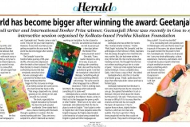 My world has become bigger after winning the award: Geetanjali Shree