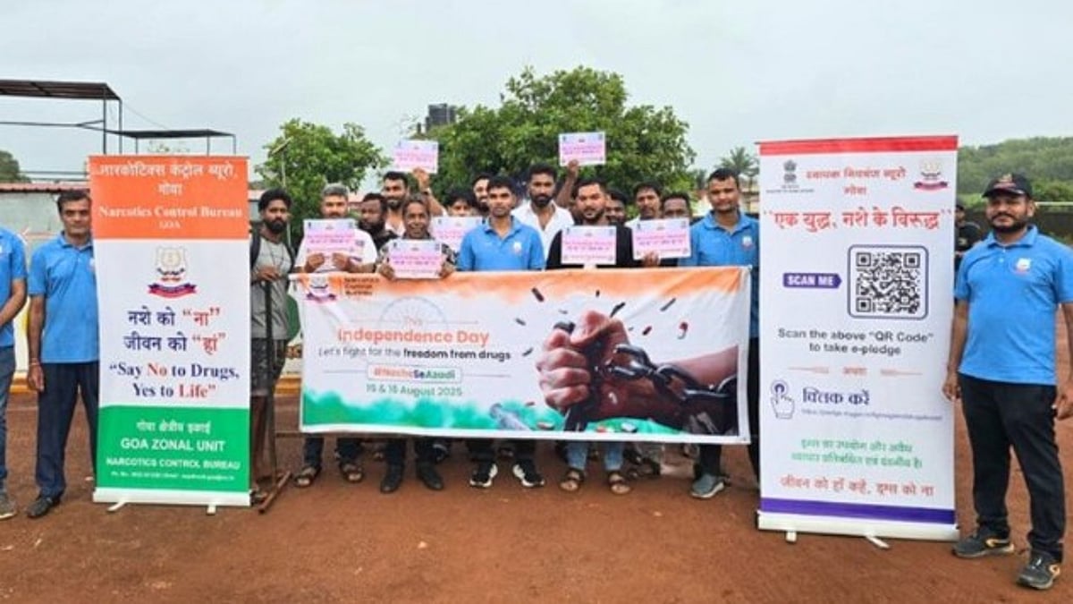 NCB Holds Drug Awareness Campaign at Ozran Beach Under ‘Nashe Se Azadi’ Initiative